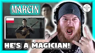 Marcin 🇵🇱 - Master of Puppets on One Guitar (Metallica Cover) | REACTION | HE'S A MAGICIAN!