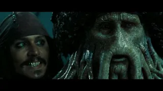 Karayip Korsanları: Ölü Adamın Sandığı - Jack Sparrow, Davy Jones ile '100 RUH' Anlaşması Yapıyor
