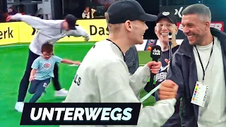 7 jähriger macht mich fertig 😂 | Unterwegs in Köln bei Baller League