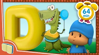 🔠  POCOYO DEUTSCH- Buchstaben Lernen  [ 64 minuten ] | CARTOONS und SERIEN für KINDER