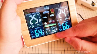 Погодная станция с активным датчиком и DST - FanJu FJ3365 Weather Station