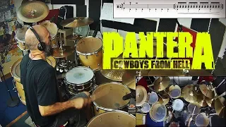 Pantera - Cowboys From Hell - Vinnie Paul Drum Cover by Edo Sala