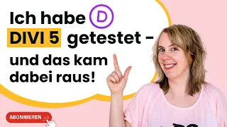 Ich habe Divi 5 gestestest und das kam dabei raus!