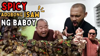 SPICY ADOBONG ISAW NG BABOY