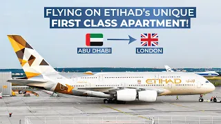 TRIPREPORT | Etihad Airways (FIRST CLASS APARTMENT) | Airbus A380 | Abu Dhabi - London Heathrow