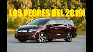 Los 10 PEORES AUTOS que NOS DEJO el 2019!