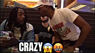 Adin Ross HEATED MOMENT With Charleston White & IziPrime *WILD*