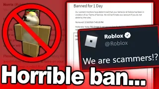 Roblox Banned Me Again