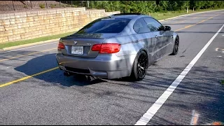 E92 BMW M3 with LOUD Remus exhaust!