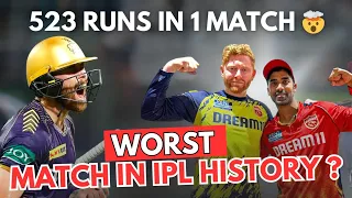 KKR vs PBKS | PBKS Chased 261 🤯 | Bairstow 100 Shashank Singh 🔥 | Worst Match in IPL ? #IPL2024