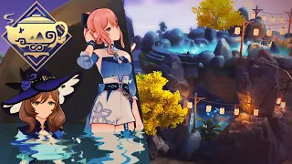 LOVERS' PARADISE ♨️💗 - A Hot Springs Teapot Timelapse WITH Commentary (Genshin Impact)