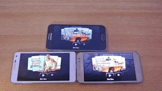Samsung Galaxy J5 vs A5 vs E5 - GTA San Andreas Gaming Comparison HD