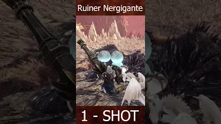 MHWI | Ruiner Nergigante in 1-SHOT !