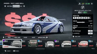 NFS Unbound -  All Cars