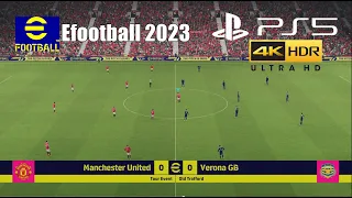 efootball 2023 PS5 Next Gen Gameplay 4K 60FPS