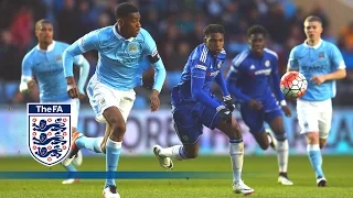 Manchester City U18 1-1 Chelsea U18 (2015/16 FA Youth Cup Final Leg 1) | Goals & Highlights