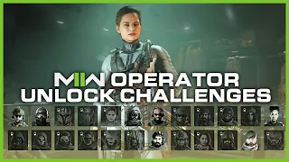 ALL Operator Unlock Challenges in Modern Warfare 2! (How to Unlock MW2 Operators)