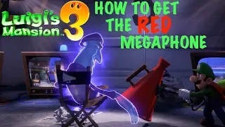 Luigi's Mansion 3 | How To Get The Red Megaphone 8F | Floor 8