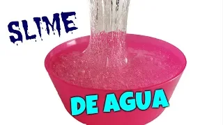 Haz SLIME DE AGUA  Probando recetas de 💦Water Slime💦