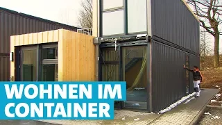 Wohnen extrem: Frachtcontainer-Siedlung in Wertheim