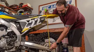 How To Set And Adjust Dirt Bike Suspension Sag | MC Garage