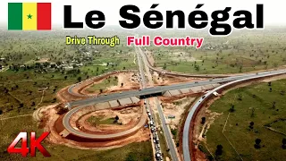 Dakar Senegal Has Changed | Full Country 4K Drive Through Dakar, Mbour Saly, Fatick, Kaolack, Touba