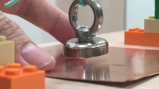 Magnetic Braking with a Copper Plate