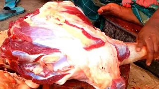 Most Attractive Cow Meat Cutting Skills.Super Knife Skills