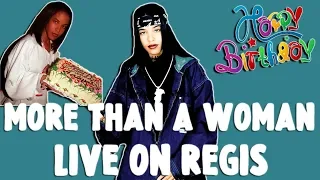 Aaliyah - More Than A Woman (Live On Regis) Reaction