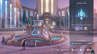 Genshin Impact - Fontaine Fountain of Lucine confirmed max level 4.0