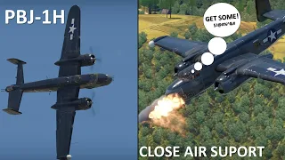 War Thunder: PBJ-1H Close Air Support!