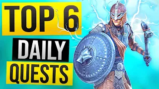 ESO - TOP 6 Things You Should Do Everyday - (The Elder Scrolls Online Gameplay Starter Guide)