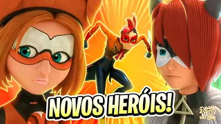 NOVOS PORTADORES DE MIRACULOUS!! 😱💥 - Análise de Qilin e Penaltime | Miraculous