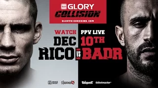 GLORY Collision: Rico vs Badr