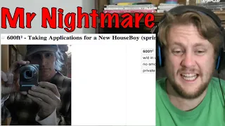 Mr Nightmare - 13 of the Creepiest Craigslist Ads Reaction!