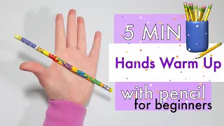 HANDWRITING WARMS UPS With Pencil l Beginner Hand and Finger Exercises for Kids