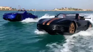 Car Drives on Water Just Like a Jet Ski