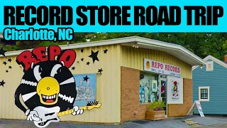 REPO RECORD | Charlotte, NC | Record Store Visit | Road Trip | CD Collection
