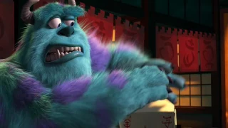 Monsters Inc Boo scares the monsters