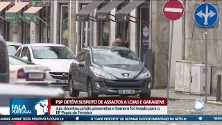 PSP detém suspeito de assaltos a lojas e garagens