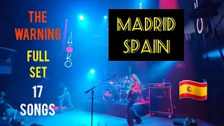 @TheWarning  - Madrid - Full Set - 17 Songs - 06/16/23 #livemusic #madrid #spain #fyp #martintw