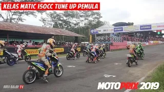 Highlights Kelas MATIC 150cc Tune Up Pemula || MotoPrix 2019 Tasikmalaya