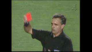 João Vieira Pinto DIRECT RED CARD against South korea 2002-06-14 - WORLD CUP 2002