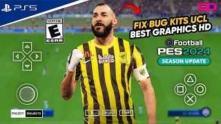 eFootball™ 2023 PPSSPP by MP Review Kits UCL no Bug Best GraphicsHD Commentary Peter Drury CameraPs5