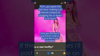 might as well use it #taylorswift #swifty #kahoot #exams💚💛💜♥️🩵🖤🩷🩶🤎💙