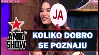 Koliko Dobro Se Poznaju - Uki Q i Sergej Pajić (Ami G Show S13)