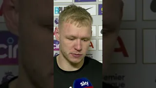 Aaron Ramsdale reacts to being kicked by Spurs fan | #shorts