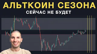 Почему альткоин сезона прямо сейчас не будет?