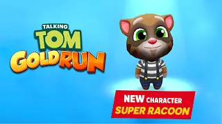 Raccoon Gold Run Catch Robber ✔️ Talking Tom Gold Run 2022 #shorts