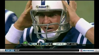 2009 Week 10 Patroits@Colts Epic Comeback 4th and 2 game